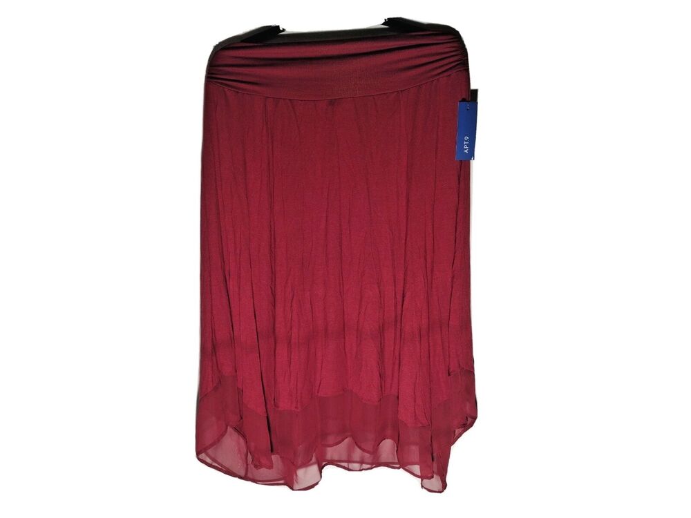 Apt 9 Mid-length Pull-on Skirt Size Large-Brand New w/Tags!